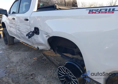 2021 Chevrolet Silverado 1500 4Wd Standard Bed Lt Trail Boss from USA, damaged, VIN 3GCPYFED2MG346221